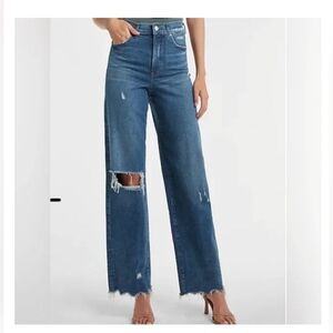 Express 90s Wide Leg Jeans 8R